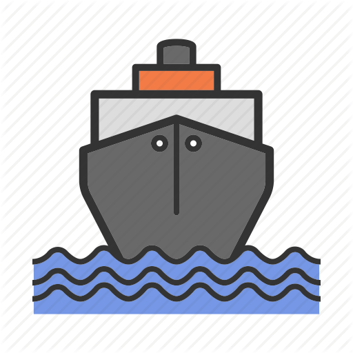 Ship Clipart Cargo Ship Tanker - Ship (512x512)