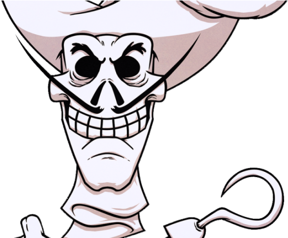 Hook Clipart Captain Hook - Captain Hook Flag (640x480)