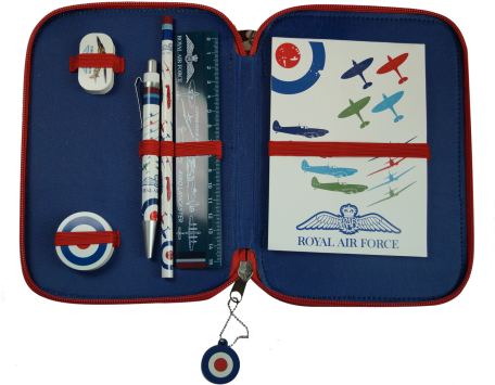 Double Decker Stationery Set - Leather (600x360)