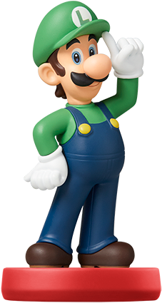 Luigi - Luigi Super Mario Series Amiibo (500x537)