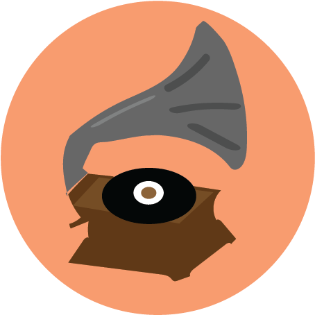 Gramophone Clipart Invention - Illustration (510x480)