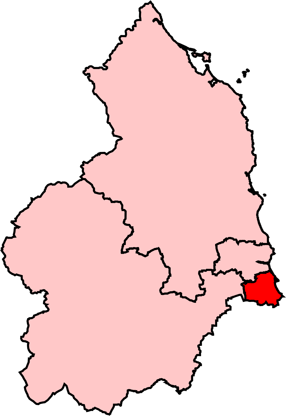 Northumberland Map (1200x1725) Png Clipart Download