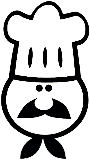 Elevate Your Edible Experience With Inventor Of “tasteless" - Chef Hat Clipart Black And White (888x592)