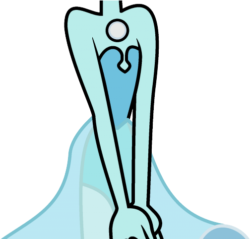 Mini Clipart Pearl Blue - Steven Universe (640x480)