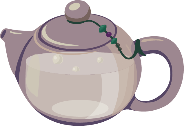 After You Heat The Water And Warm The Pot, You Add - Teapot (635x434)