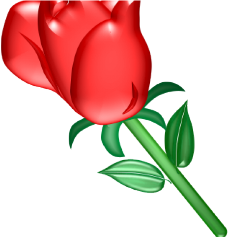 Rose Bush Clipart Anime Rose - Rose Gif Clip Art (640x480)