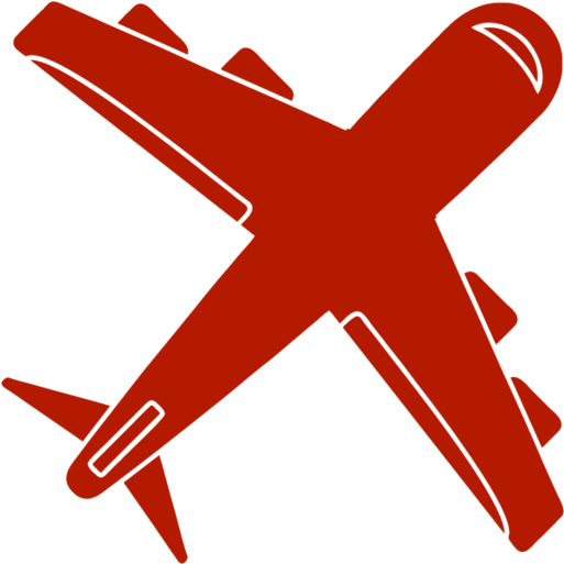 Airplane - Travel Pictogram Free (750x750)