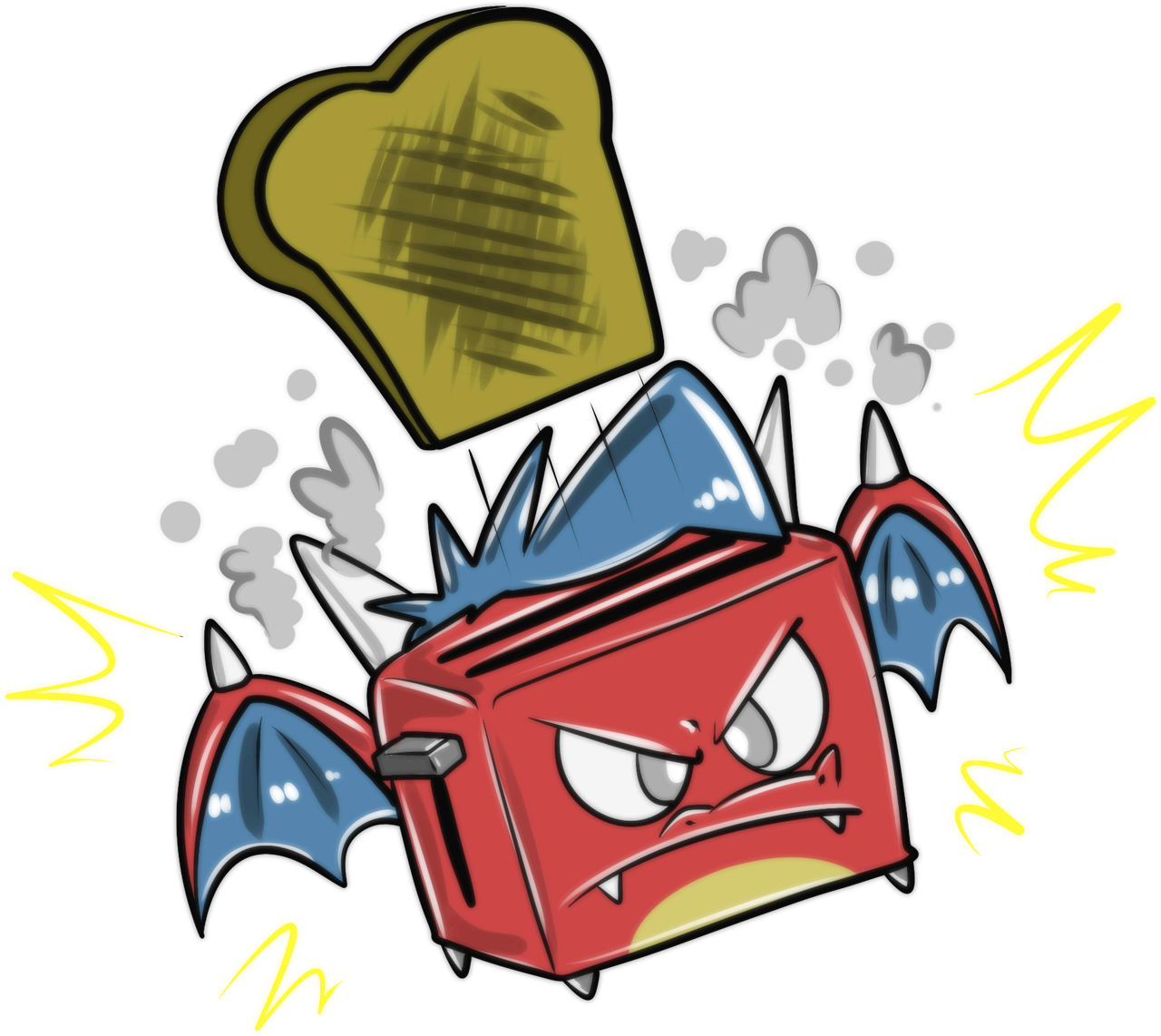 Toast's Toast By Schrodingerthewolf - Work Of Art (1280x1142)