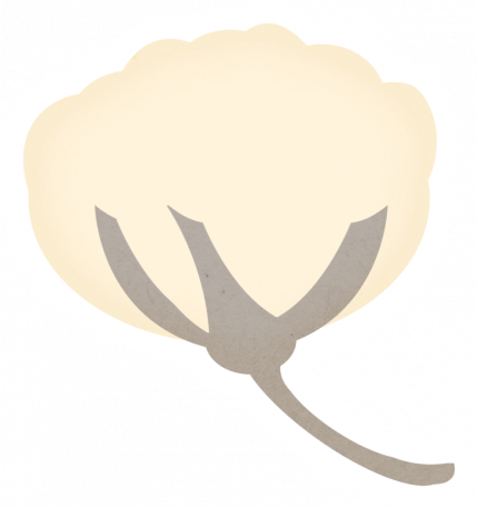 Baby Shower Cream Cotton Boll Sticker Graphic By Jessica - Emblem (456x456)