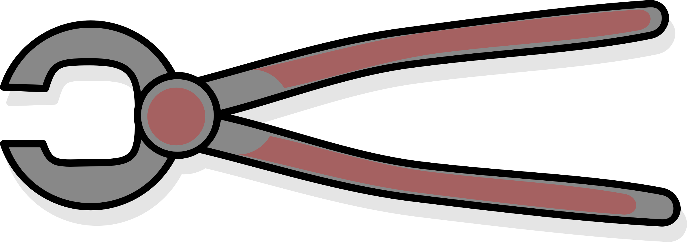 Drill - Nails Tools Clip Art (2400x848)