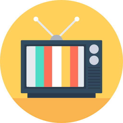 Television Flat Icon (512x512)