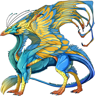 Lapis/yellow/grapefruit - Draco Malfoy As A Dragon (350x350)