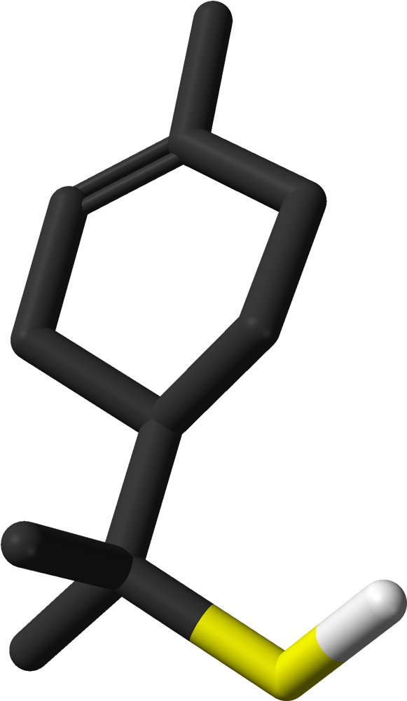 Grapefruit Mercaptan 3d Sticks Skeletal - Grapefruit Mercaptan 3d Sticks Skeletal (680x1100)