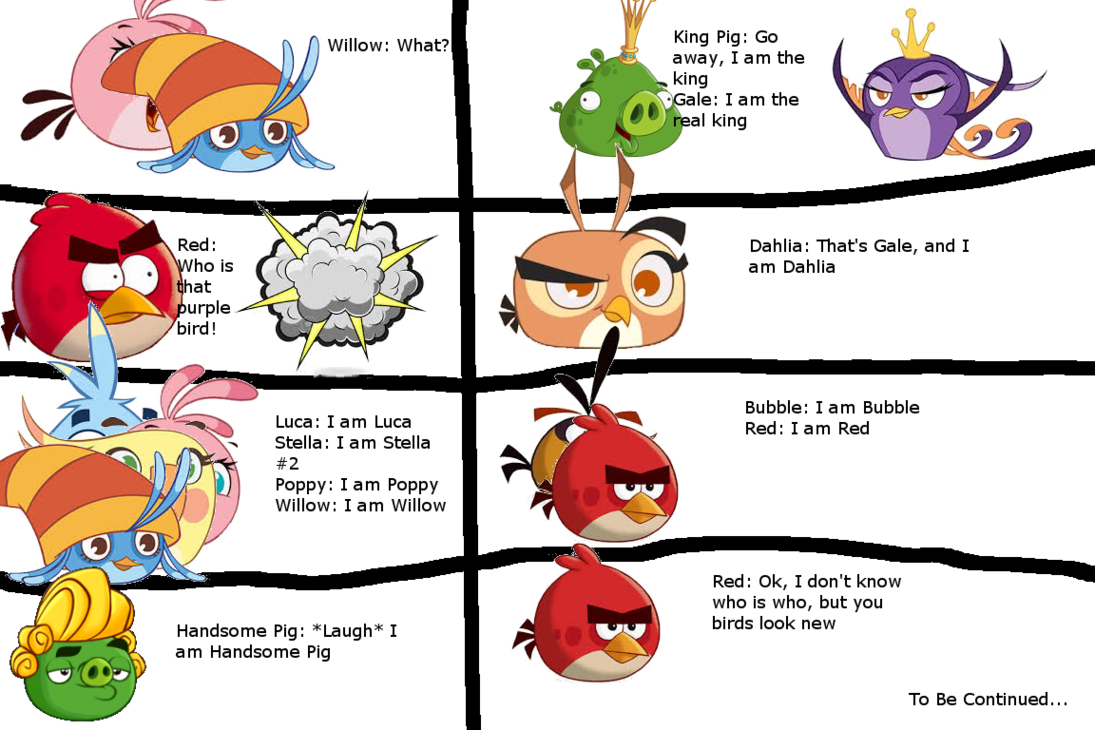 Angry Birds Jerryzou Deviantart Wiki Fandom Powered - Red Angry Bird Confused (1095x730)