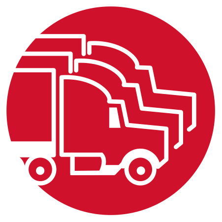 Dedicated Transportation Services - Stop Employees Only Sign (451x451)