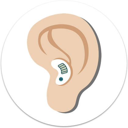 Hearing Aids - Illustration (420x422)