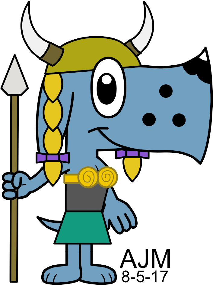 Walter In Opera Singer Gear - Cartoon (800x1000)