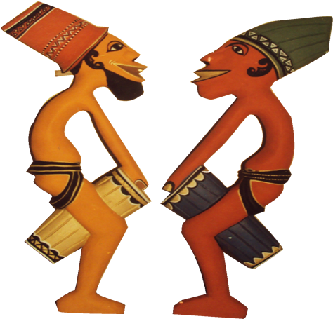 Banner Download Africa Clipart Drummer African - African Drummers Illustrations (500x500)