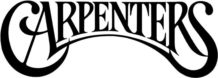 The Carpenters - Logo - Carpenters Greatest Hits (776x291)