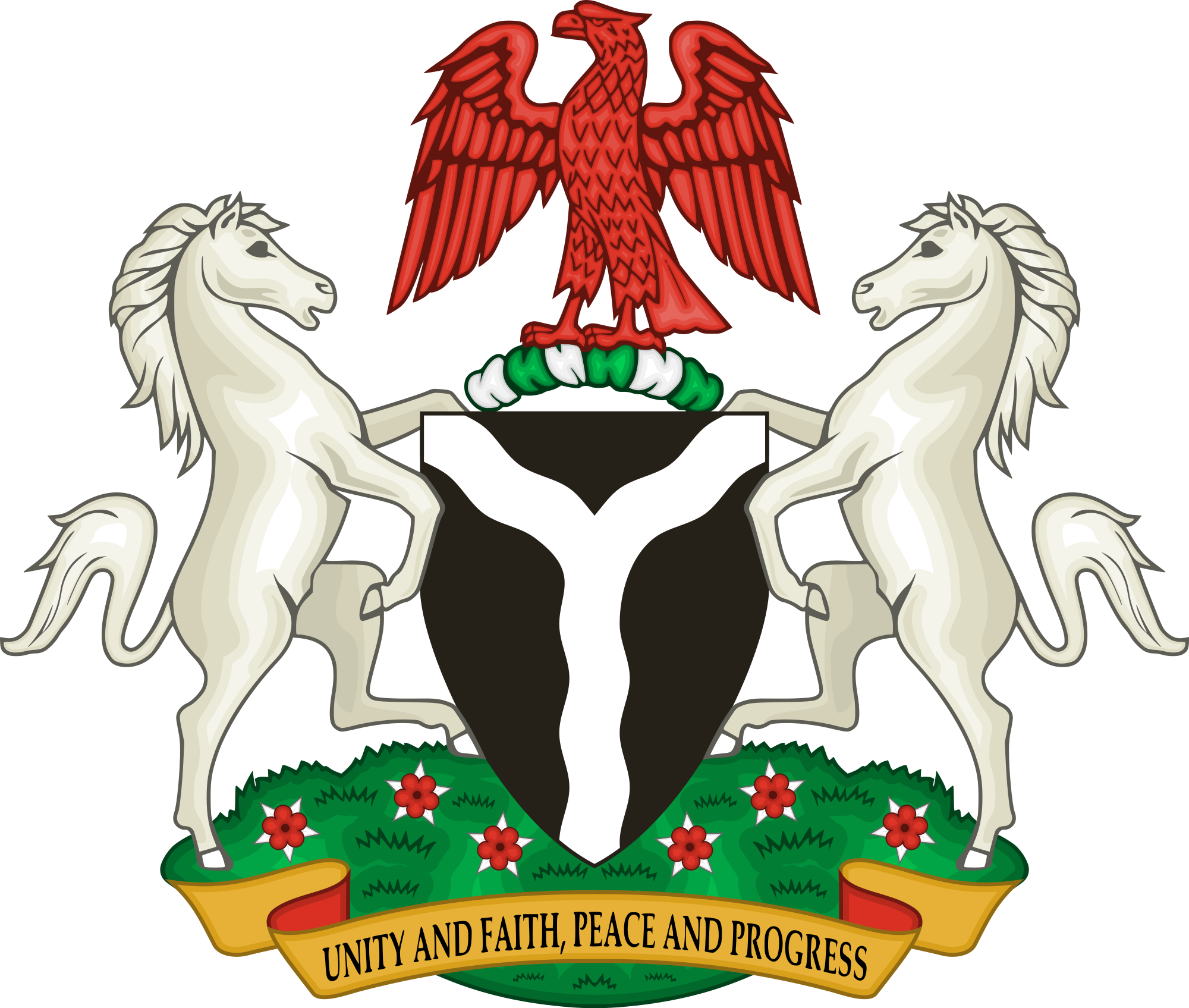 Front Line Human Rights Lawyer And Senior Advocate - Nigeria Coat Of Arm (2000x1695)