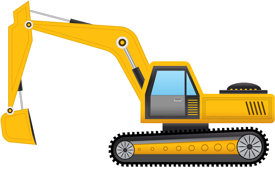 Backhoe - Bulldozer - Backhoe Png (1024x1024)