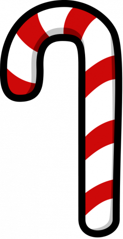 Candy Candy Cartoon - Transparent Cartoon Candy Cane (250x485)