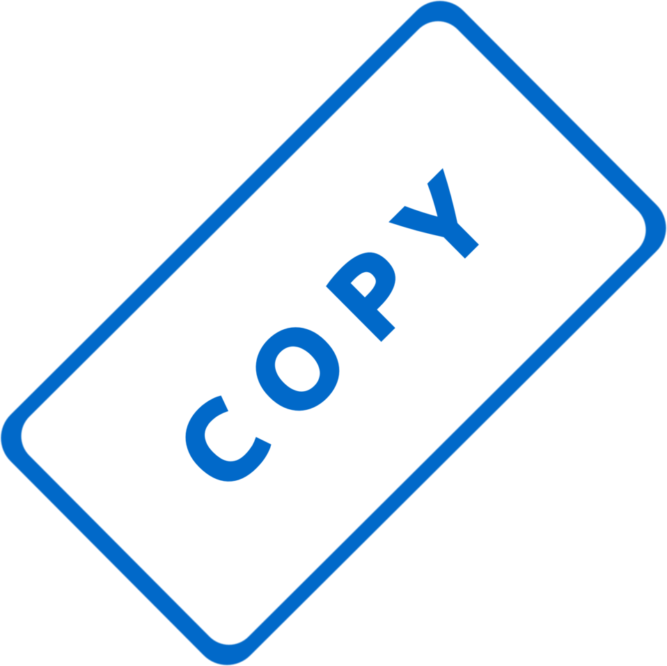 Copy Business Stamp - Copy Stamp Png (958x957)