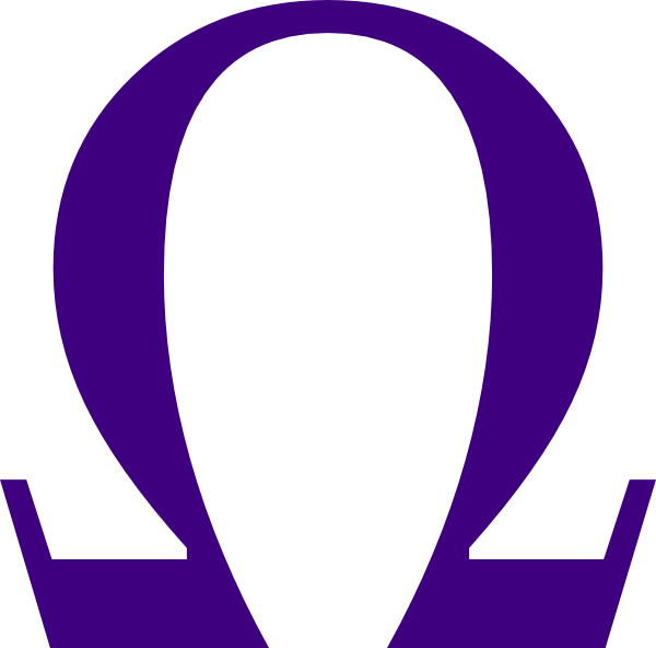 Omega Clip Art At Clker Com Vector Clip Art Online - Omega Clipart (600x592)