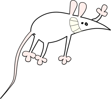 Computer Mouse Cartoon Graphic Arts Download - Mouse Cartoon (378x340)