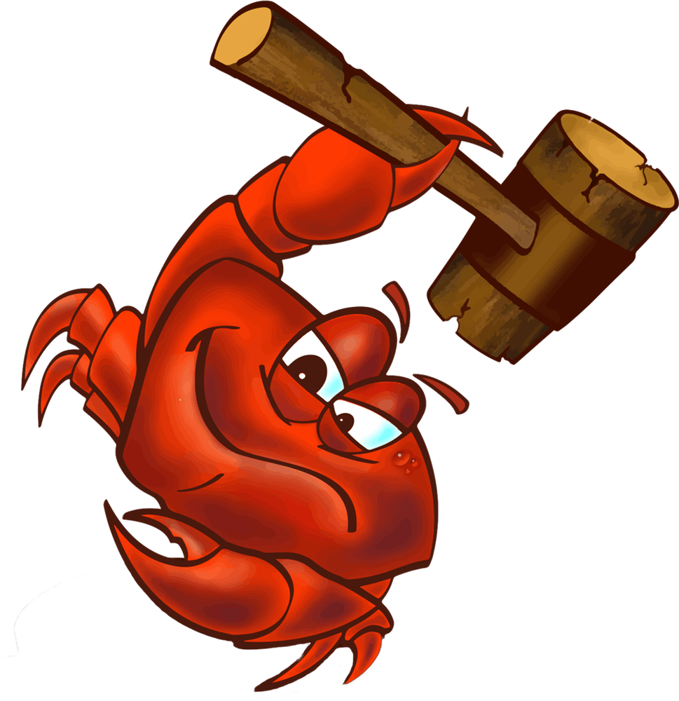 Clipart Free Download Crawfish Clipart Crab Boil - Smashin Crab (969x1000)