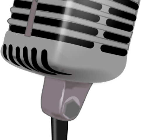 Mic Clipart Reporter Microphone - Fondo Transparente Microfonos De Radio (640x480)