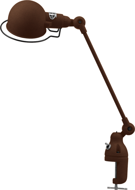 Signal One Arm Desk Clamp By Jielde - Lampe Étau Signal Si312 Noir Brillant - Jieldé (433x609)