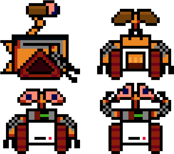 Pixartale Walle By Thatgoatazzy - Walle Undertale (620x580)