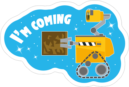 Viber Sticker «wall-e» - Viber Sticker «wall-e» (490x317)