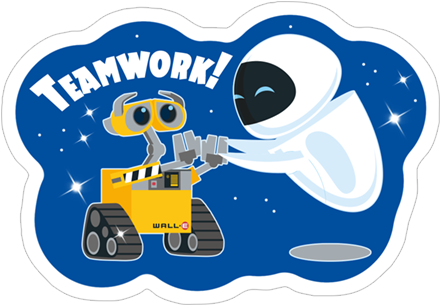 Viber Sticker «wall-e» - Viber Sticker «wall-e» (490x317)