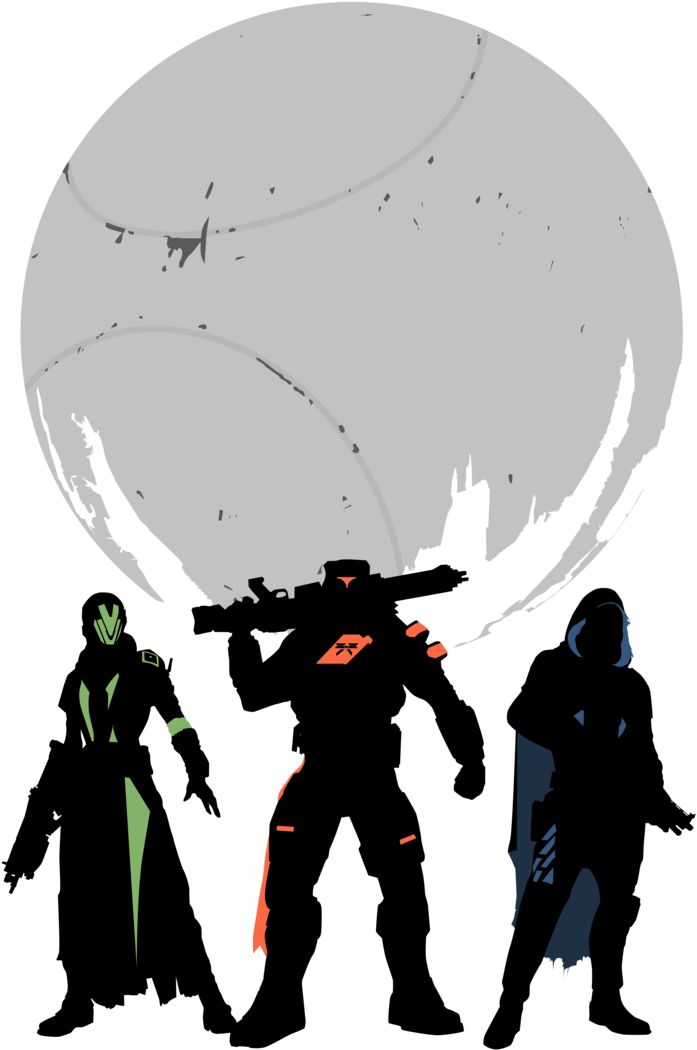 The Traveler And The Guardians By Firedragonmatty On - Destiny 2 Traveler Png (722x1107)