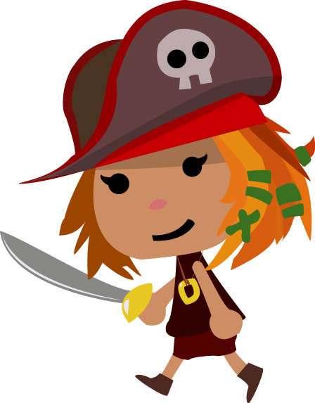 Pirate By Ces-s - Illustration (448x573)