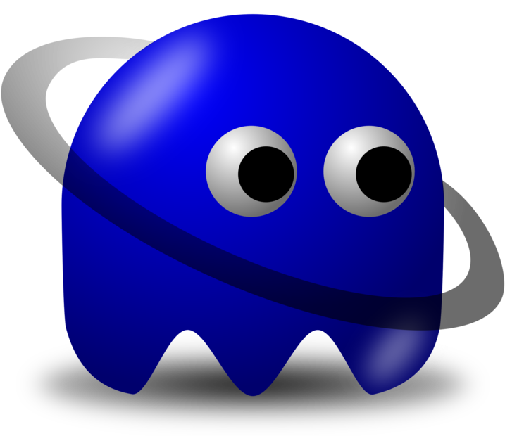 All Photo Png Clipart - Pac Man Ghost Blue (750x750)