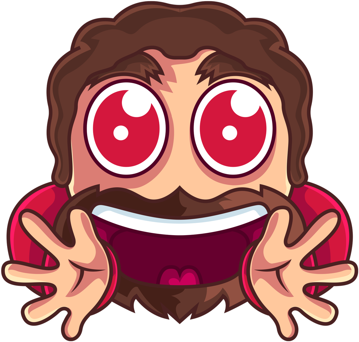 Thebeardguys On Twitter Cartoon (1200x1177) Png Clipart Download