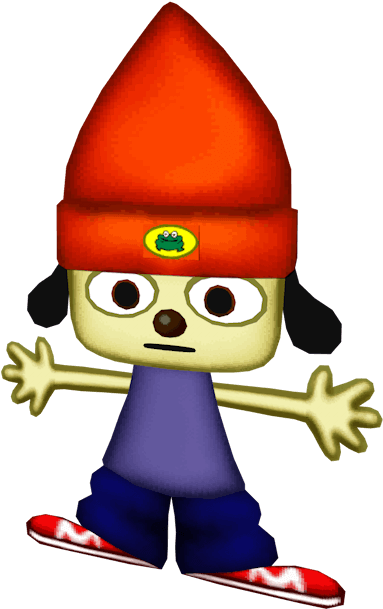 The 10 Cutest Video Game Characters In Gaming History - Parappa The Rapper Model (750x650)