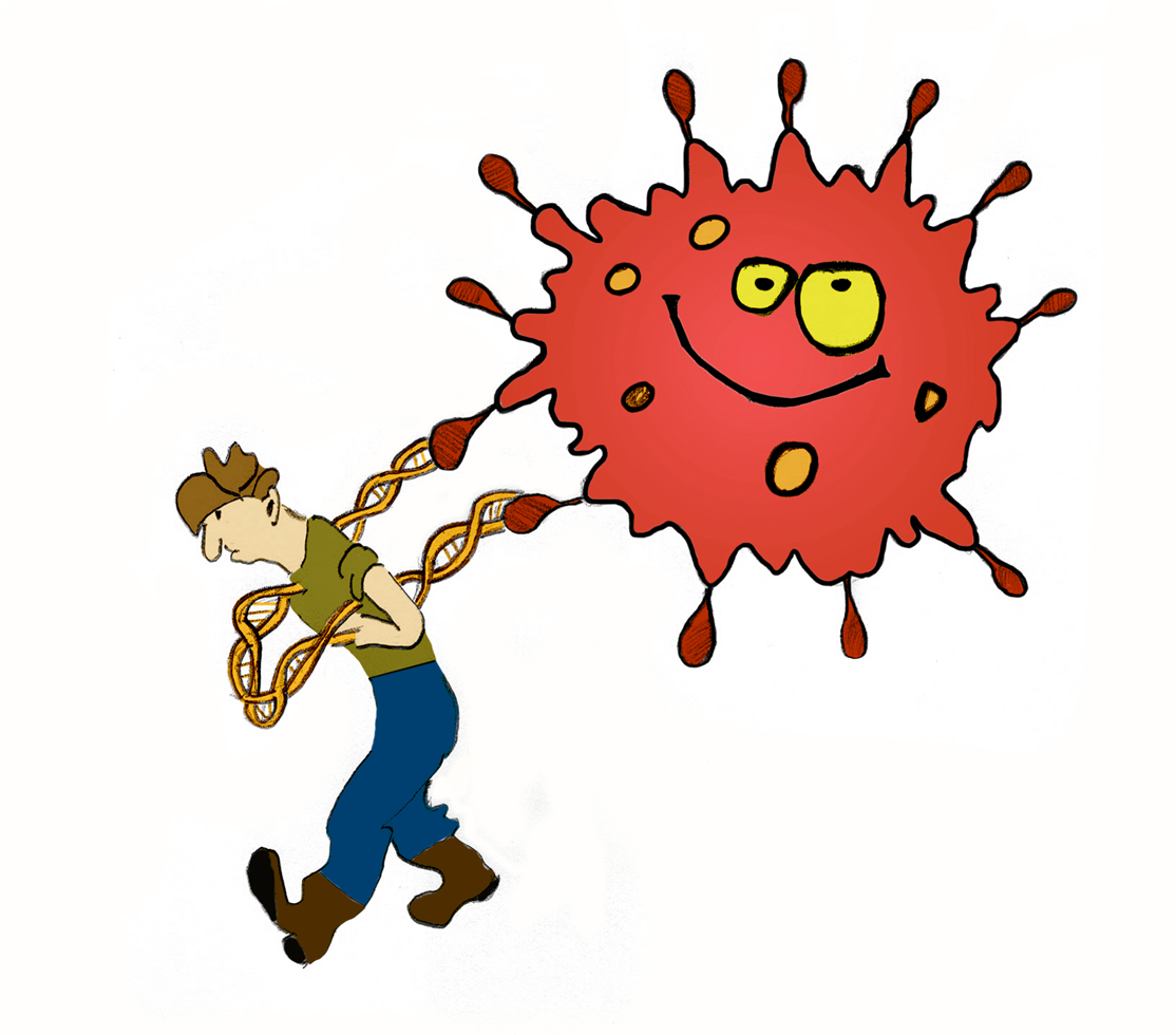 Tied To Herpes - Herpes Simplex Virus (1114x980)