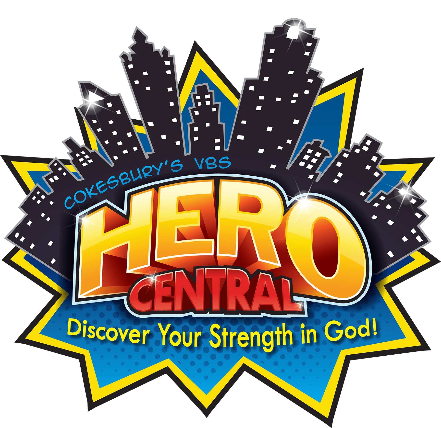 First Baptist Church Longview Vbs - Hero Central Vacation Bible School (1800x1750)