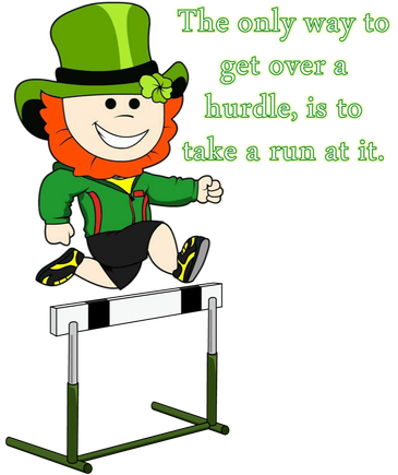 Rich Task Being That It Is St - Clip Art Hurdle (365x435)
