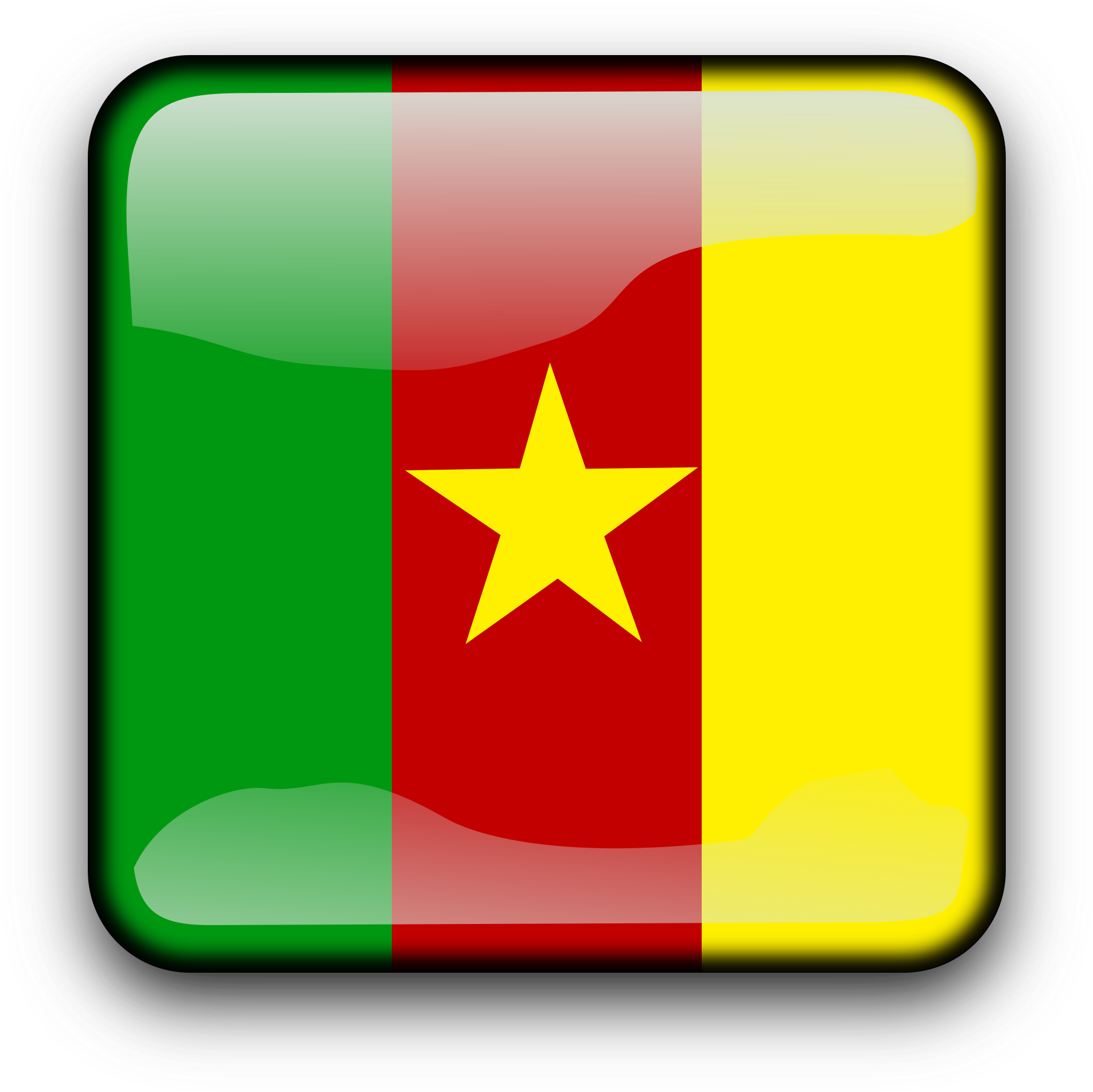 Big - Flag Of Cameroon (2400x2400)