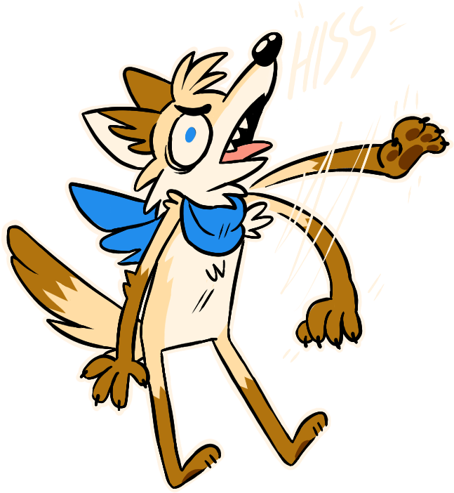 Self Defense Mechanism - Cartoon (666x719)