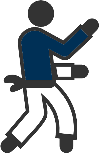 Effective & Tested Self Defense - Taekwondo Icon Png (512x512)