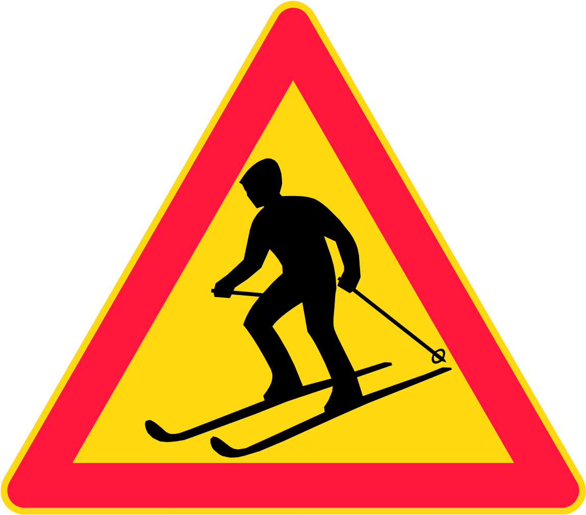 Finland Road Sign - Gambar Kartun Alien Lucu (1152x1024)