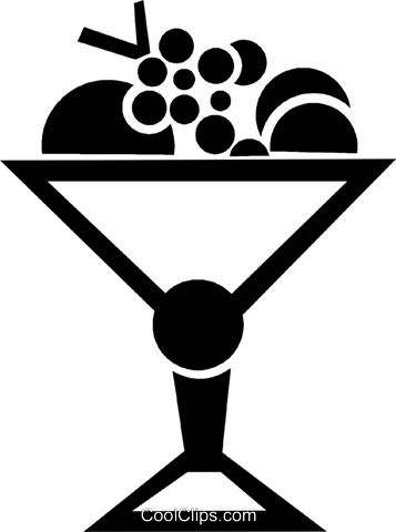 Fruit Bowl Royalty Free Vector Clip Art Illustration - Fruit Bowl Royalty Free Vector Clip Art Illustration (357x480)