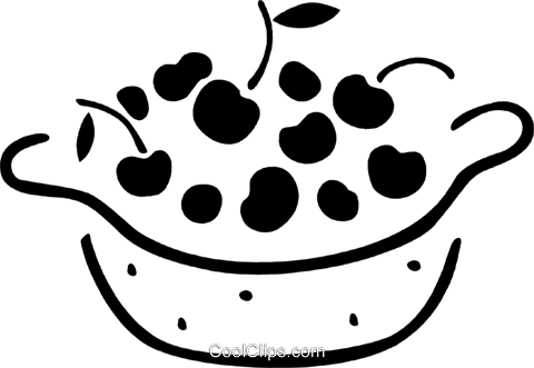 Fruit Bowls Royalty Free Vector Clip Art Illustration - Fruit Bowls Royalty Free Vector Clip Art Illustration (480x331)