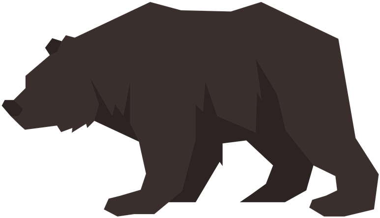Grizzly Bear Clipart Forest Bear - Grizzly Bear (960x640)